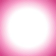 Modern love pink geometric background with white center