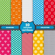Communication icons Smartphone and chat bubble N2