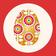 easter painting egg theme elements vector eps N30