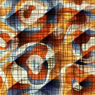 Abstract diagonal geometric pattern N16