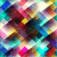 Abstract geometric pattern N101