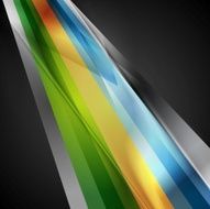 Bright geometric stripes hi-tech background