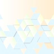 Light geometric technology background Triangles pattern
