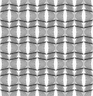 Black and white geometric seamless pattern N104