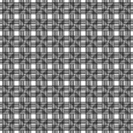 Black and white geometric seamless pattern N113