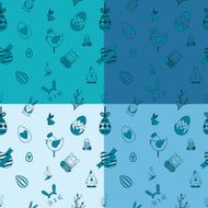 Easter Seamless Pattern N28