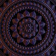 Gold mandala N22