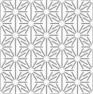 Black and white geometric seamless pattern N124
