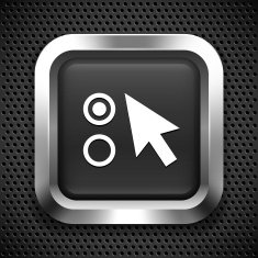 Computer Options on Black Square Button