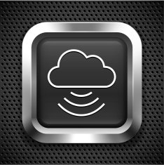 Download Cloud on Black Square N2