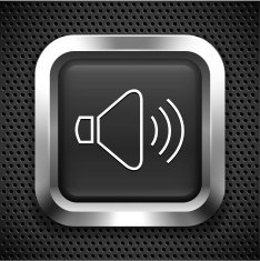 Sound Volume on Black Square
