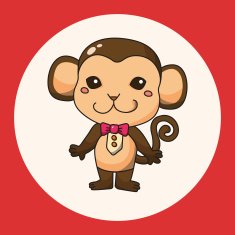 animal cartoon theme elements N44