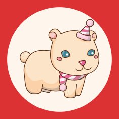animal cartoon theme elements N45