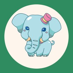 animal cartoon theme elements N47