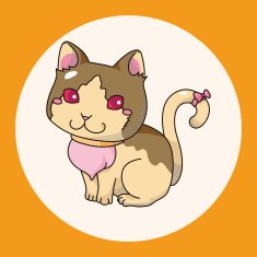 animal cartoon theme elements N48