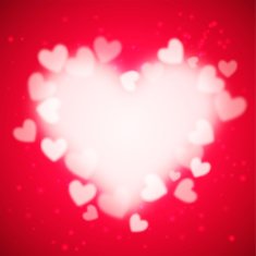 Heart vector background N12