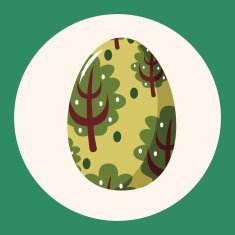 easter egg theme elements background eps10