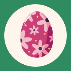 easter egg theme elements background eps10 N6