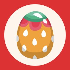 easter egg theme elements background eps10 N17