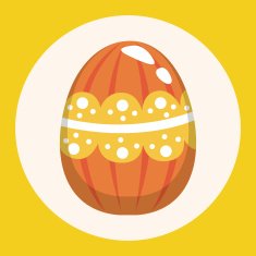 easter egg theme elements background eps10 N18