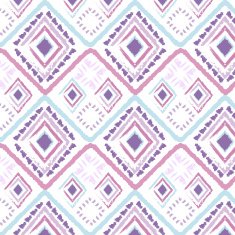 Hand drawn style tribal pastel color