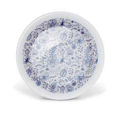 Christmas decorative plate with floral art pattern N5