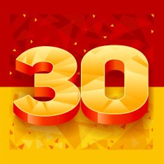 The pattern of numbers for use in banner ads N5