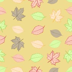 Seamless autumn leaves N3
