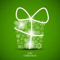 Abstract Christmas and New Year Background Vector Illustration N33
