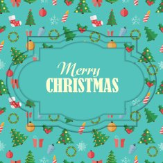 Abstract Christmas and New Year Background Vector Illustration N36