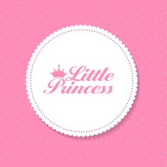 Little Princess Background Vector Illustration N2