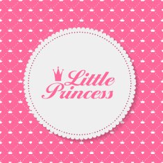 Princess Background with Castle Vector Illustration N3
