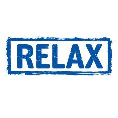 Vector grunge stamp RELAX