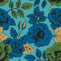 Floral vector pattern N8