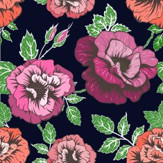 Floral vector pattern N14
