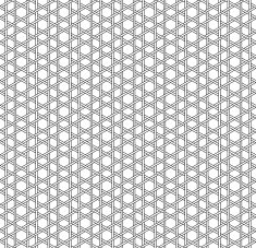 Black and white geometric seamless pattern with weave style N2