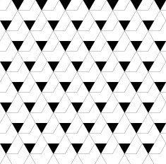 Black and white geometric seamless pattern N32