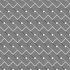 Black and white geometric seamless pattern N38