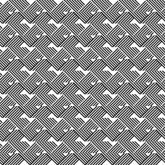 Black and white geometric stripe seamless pattern N7