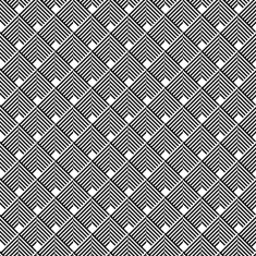Black and white geometric seamless pattern N44