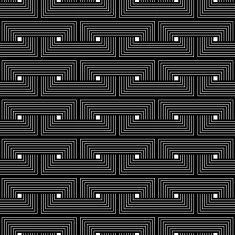 Black and white geometric seamless pattern N46