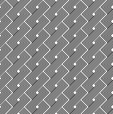 Black and white geometric seamless pattern N55