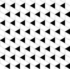 Black and white geometric seamless pattern N67