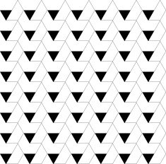 Black and white geometric seamless pattern N68