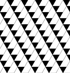 Black and white geometric seamless pattern N69