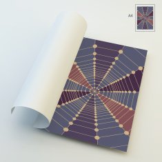 A4 Business Blank Network Background N2