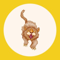 animal cartoon theme elements N54