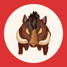 animal cartoon theme elements N56