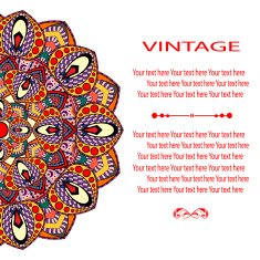 invitation mandala card2 N7