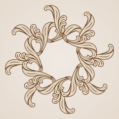Floral Pattern N713